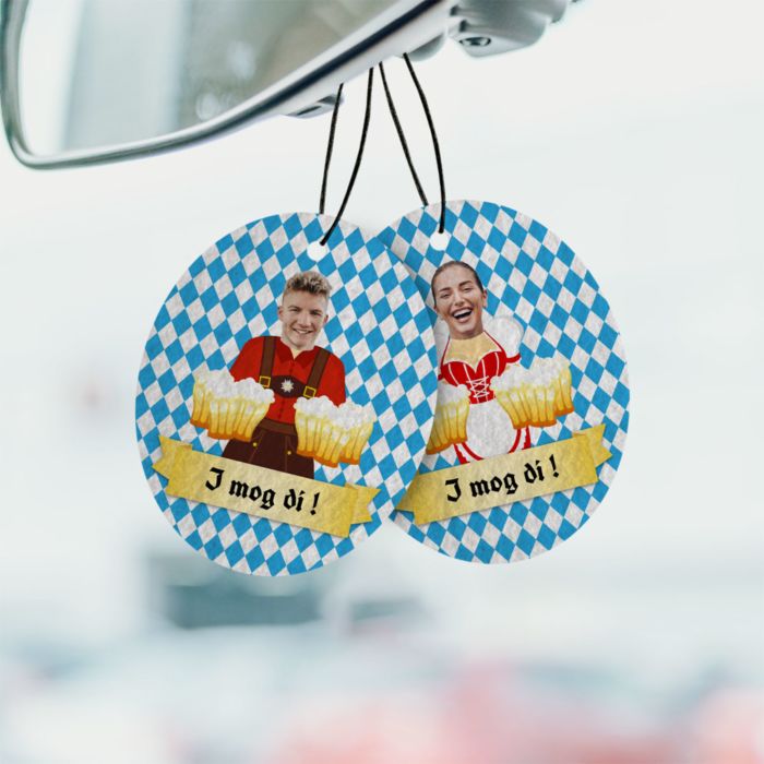 Personalisierbarer Duftbaum 2er Set Oktoberfest