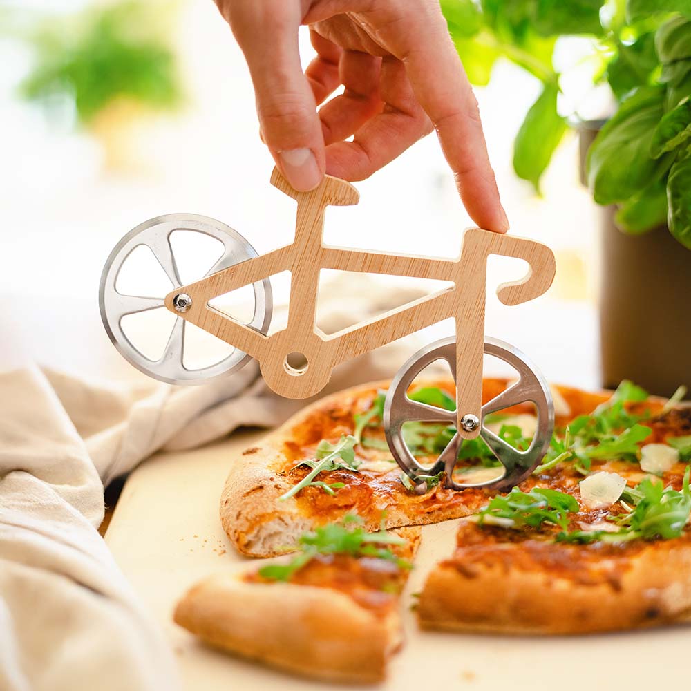 Fahrrad Pizzaschneider, Geschenk für Männer, Geschenk für Freund, Geschenk für Bruder, Geschenke für Frauen, Geschenke für Freundin, Geschenk für Schwester, Witzige Geschenke, Geschenk, Geschenkidee